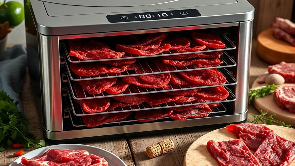 meat dehydrator key features