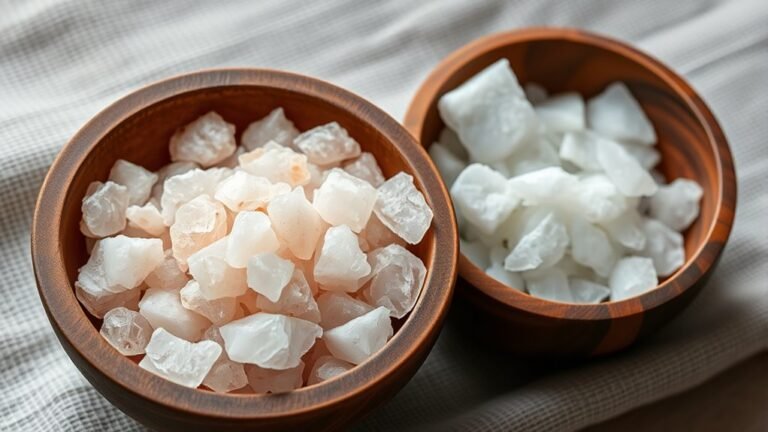 mineral content variations