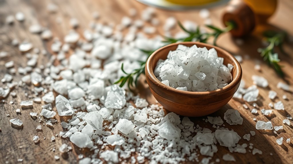 mineral rich textured finishing salt