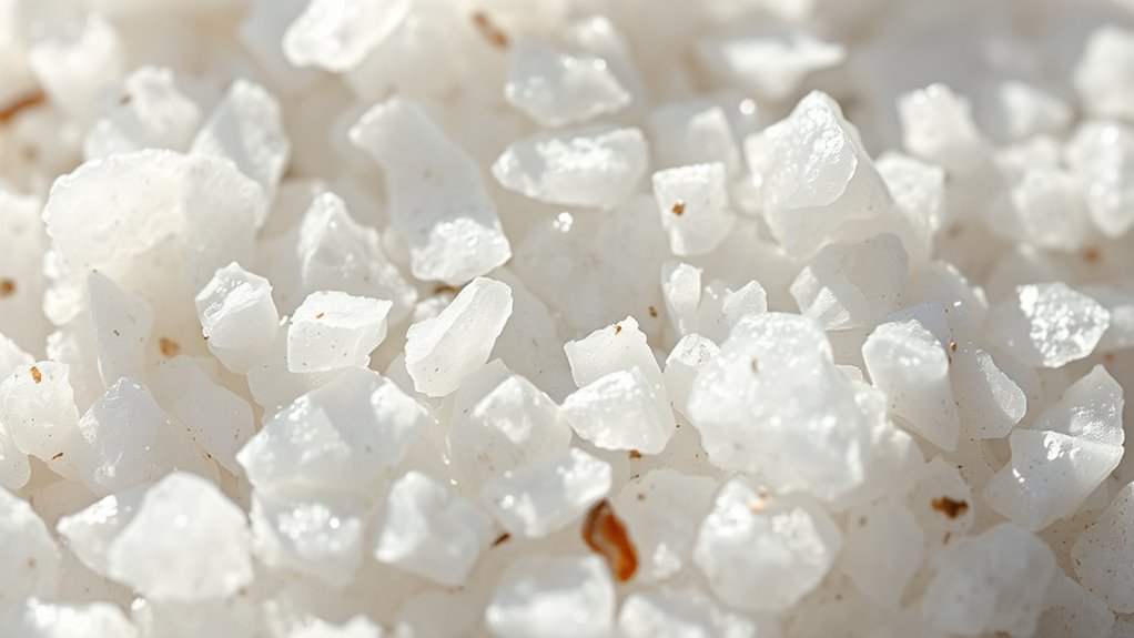 minimal minerals in refined salt
