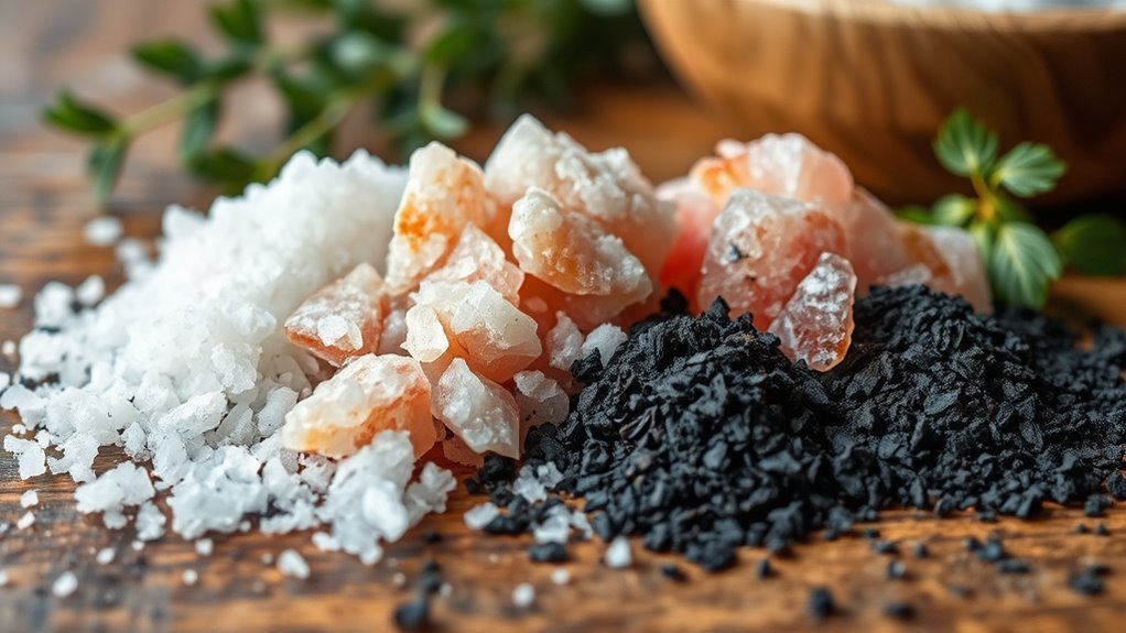 natural salts enhance flavor