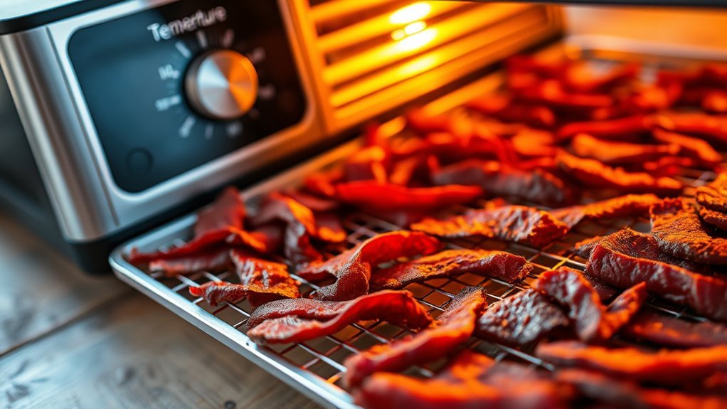 optimal beef jerky drying