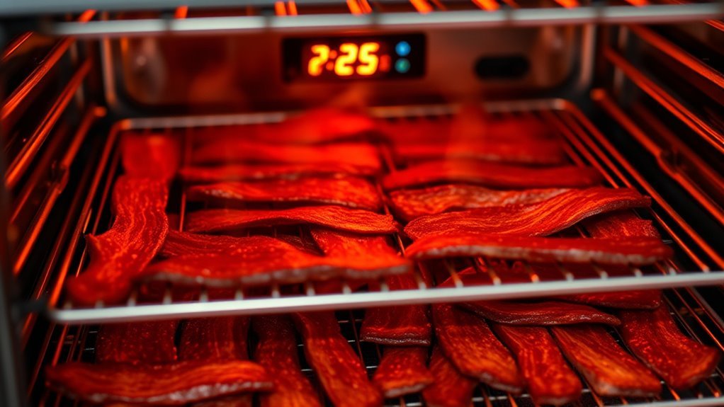 optimal deer jerky drying