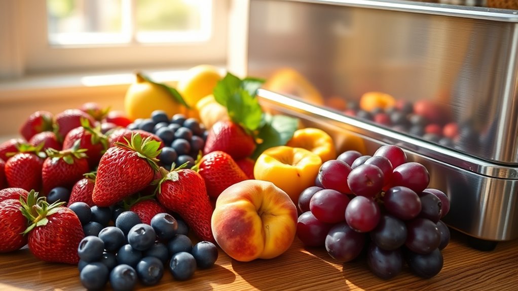 optimal dehydration fruit selection