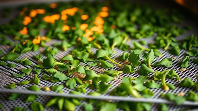 optimal herb drying temperatures