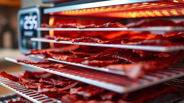 optimal jerky dehydration temperature