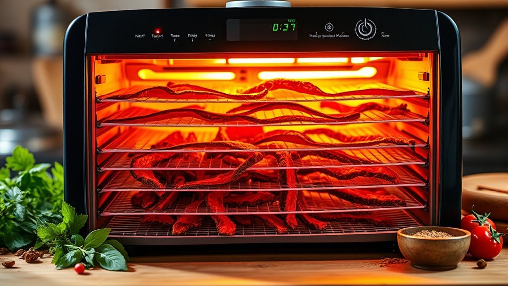 optimal jerky dehydrator features
