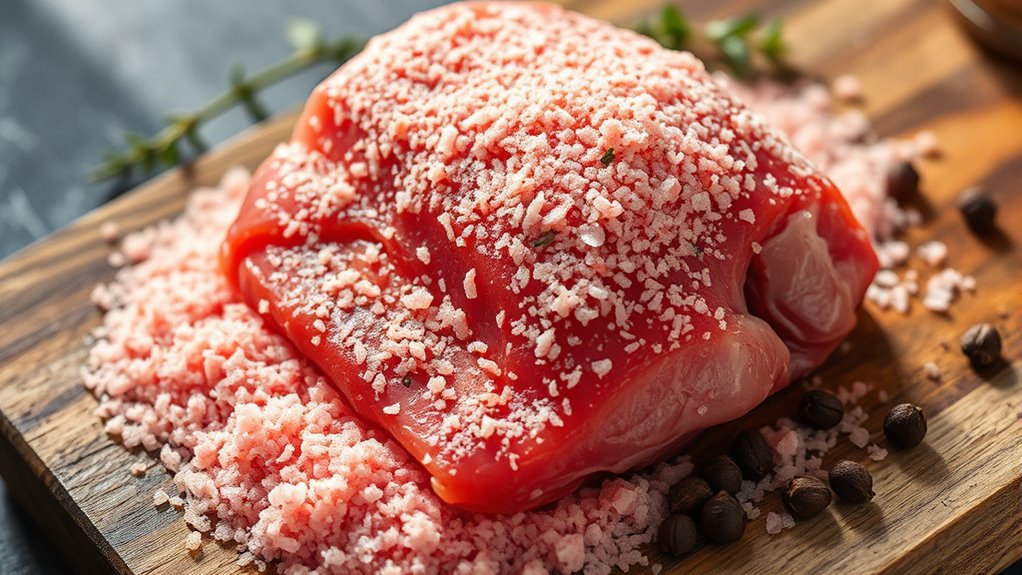 pink salt preserves meats safely