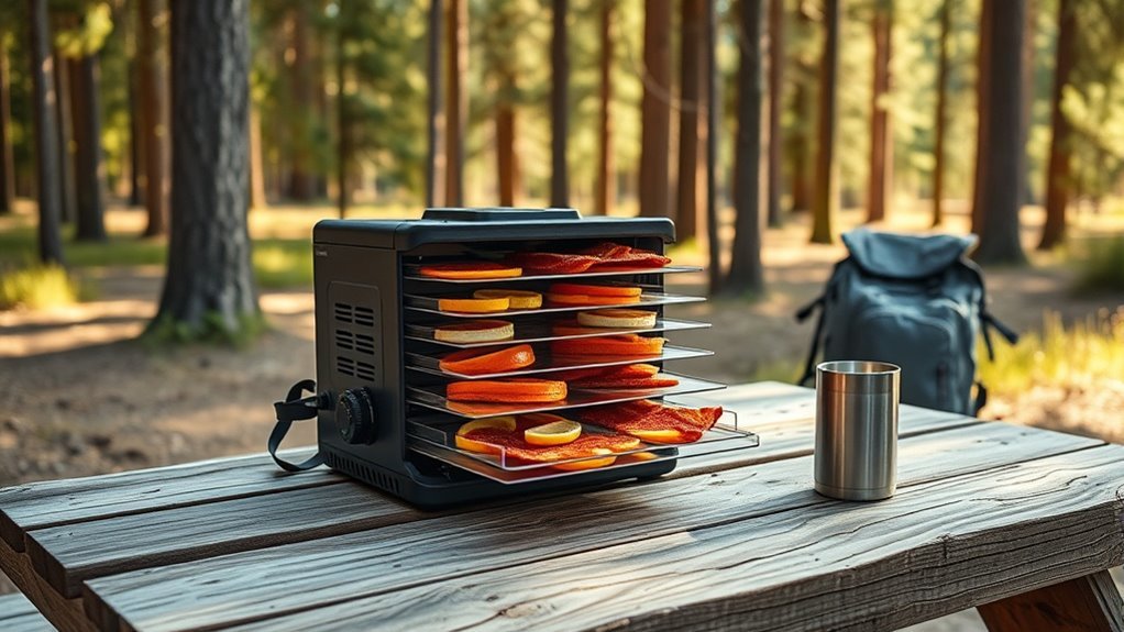 portable efficient camping dehydrator