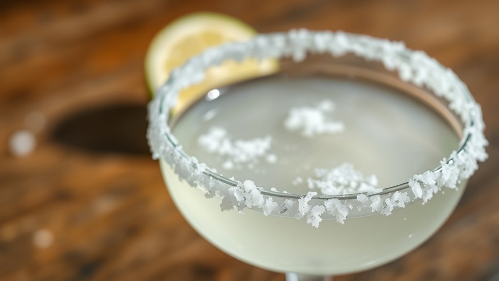 premium textured salt rims