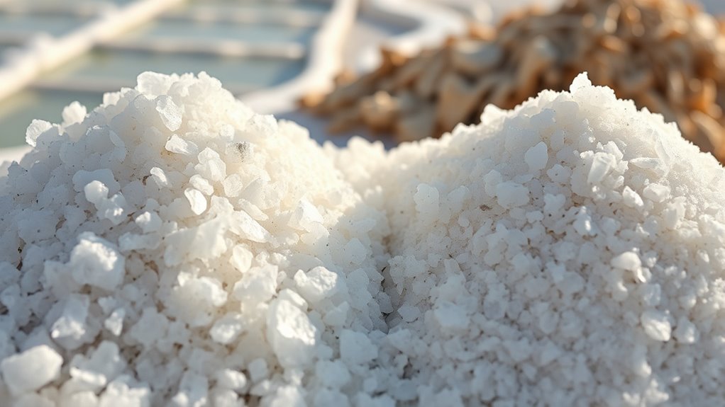 production methods influence salt characteristics
