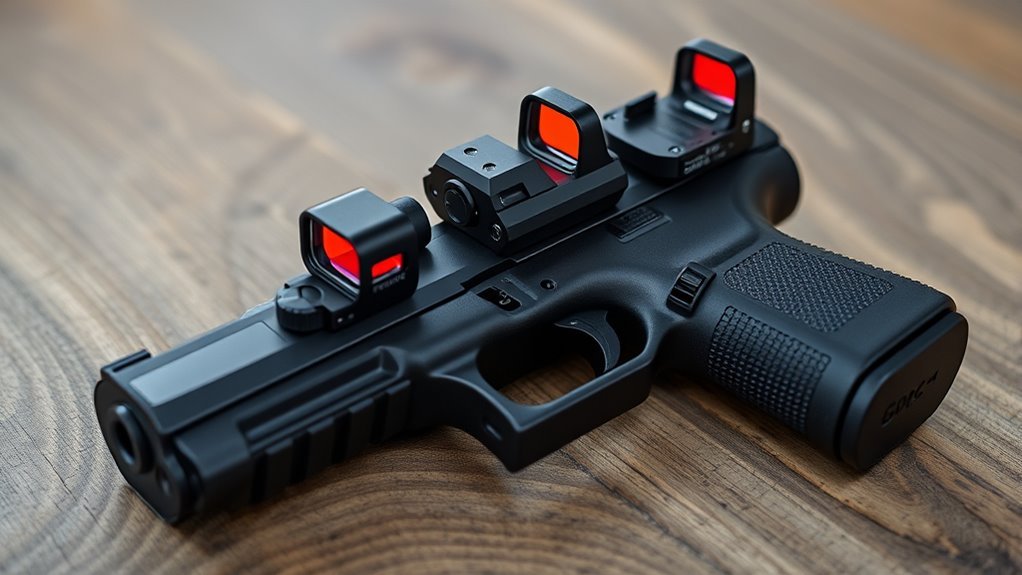 red dot compatibility and durability