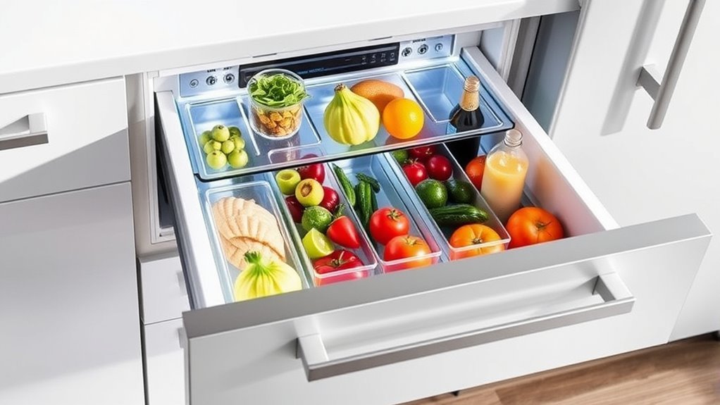 refrigerator drawer selection tips