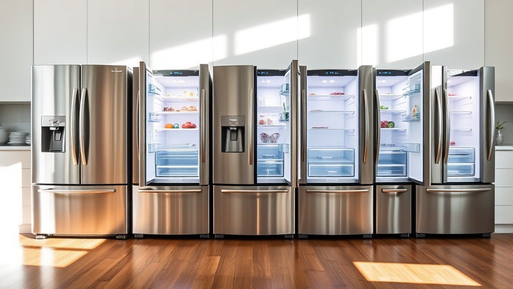 refrigerator features and options