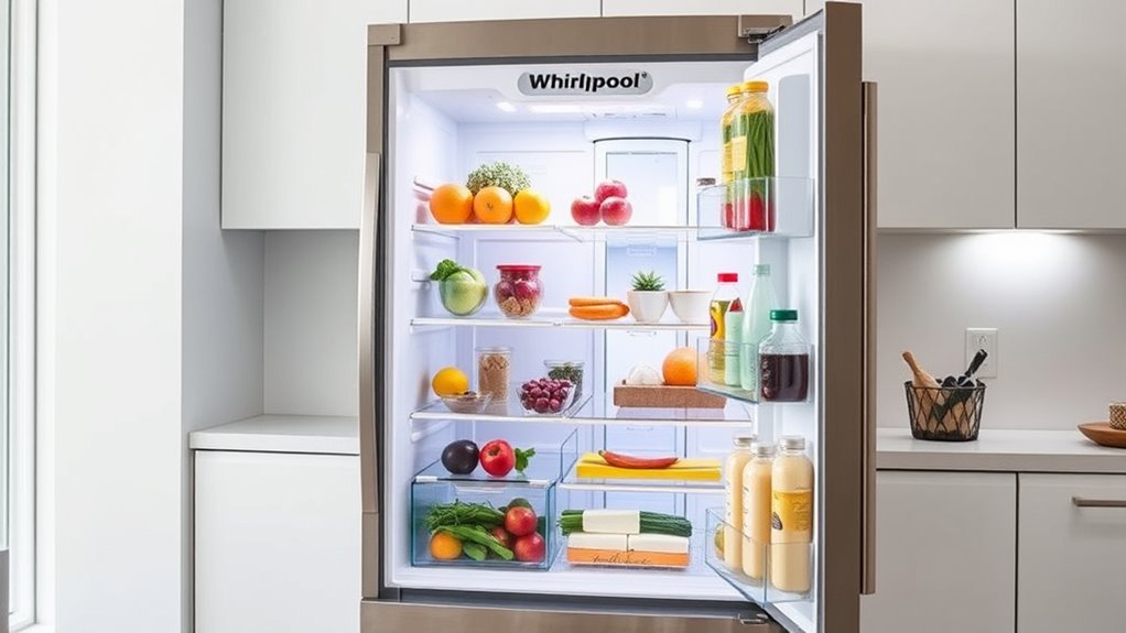 refrigerator size and features