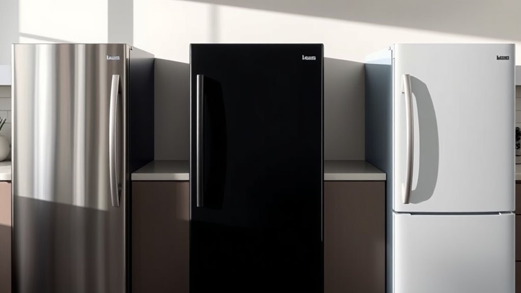 refrigerator size and features