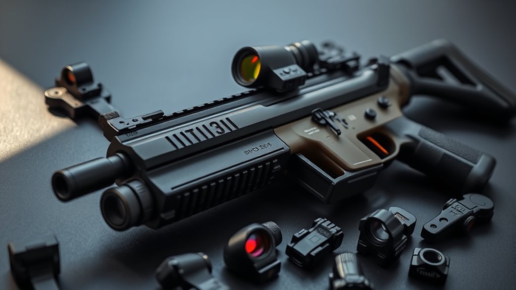 reticle fit durability battery