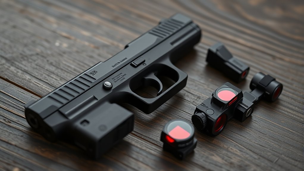 reticle mount battery clarity