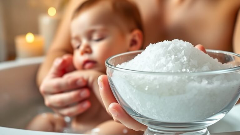 safe baby epsom salt use