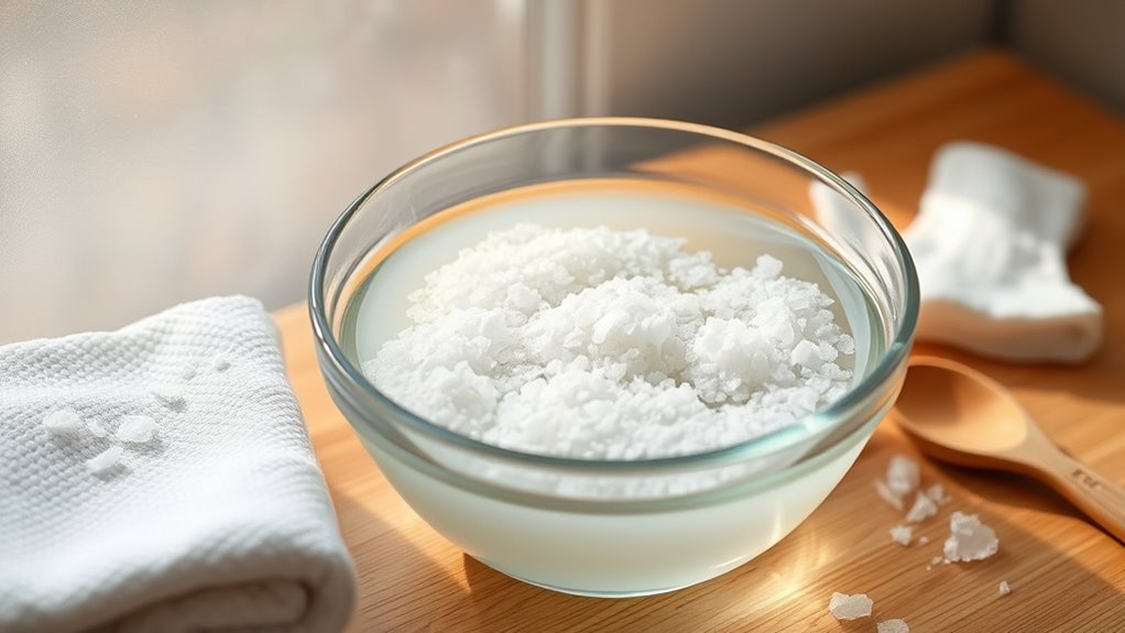 safe salt water soaking