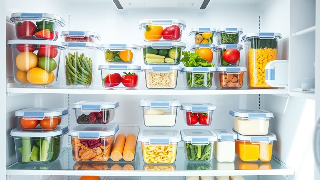 safe stackable temperature resistant storage