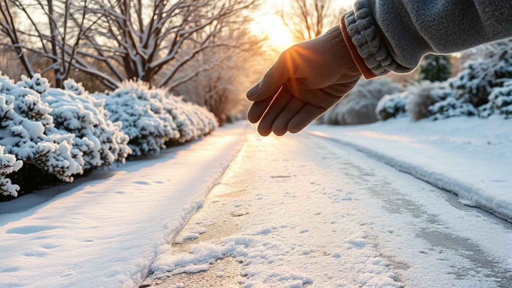 salt after snow stops