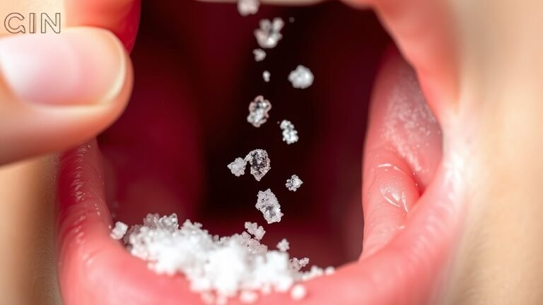 salt application for canker sores
