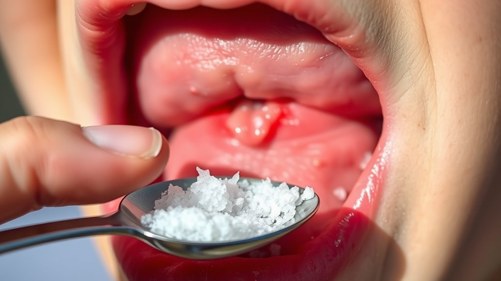 salt damages and delays healing