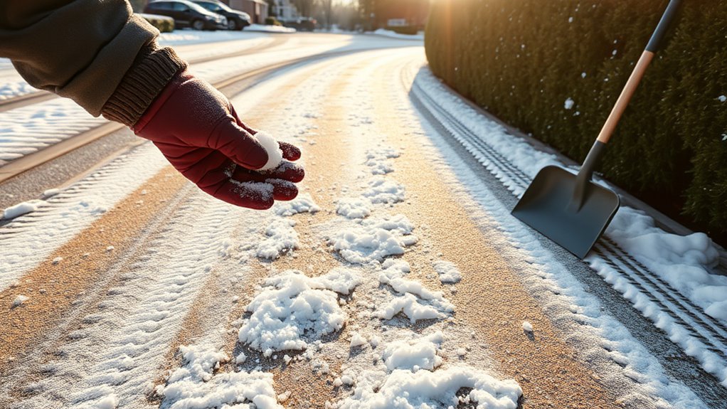 salt driveway timing tips