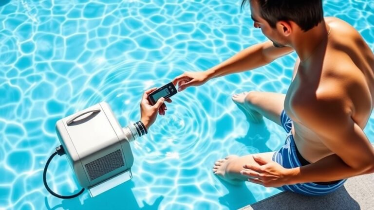 salt pool maintenance chlorine