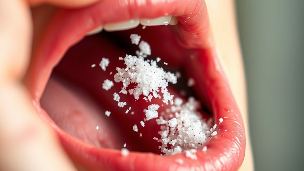 salt promotes gentle healing