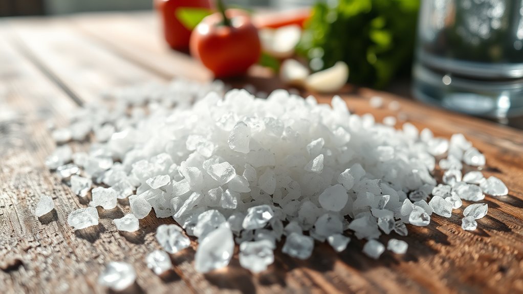 salt provides sodium and chloride