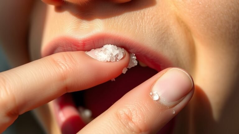 salt s effect on canker sores