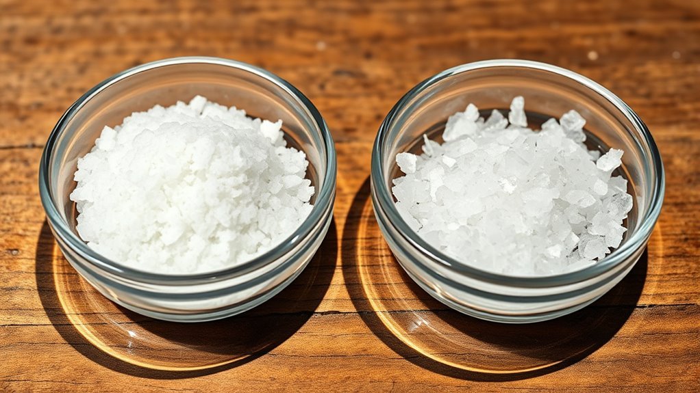 salt type comparison differences