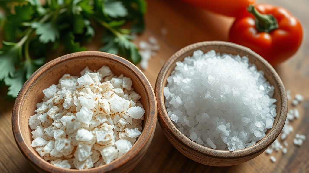 salt type texture use