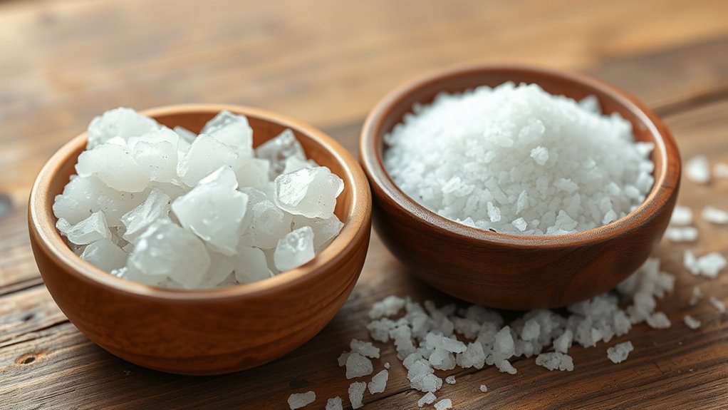 salt types comparison details