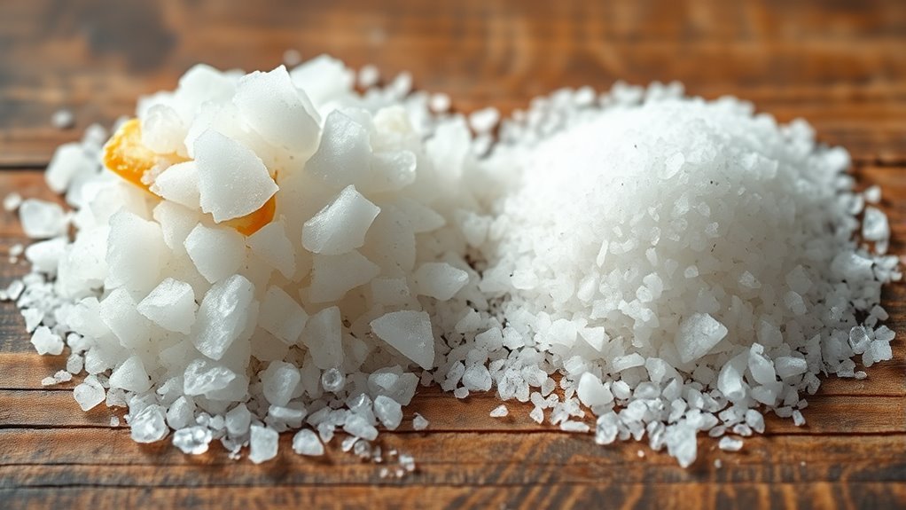 salt types comparison details
