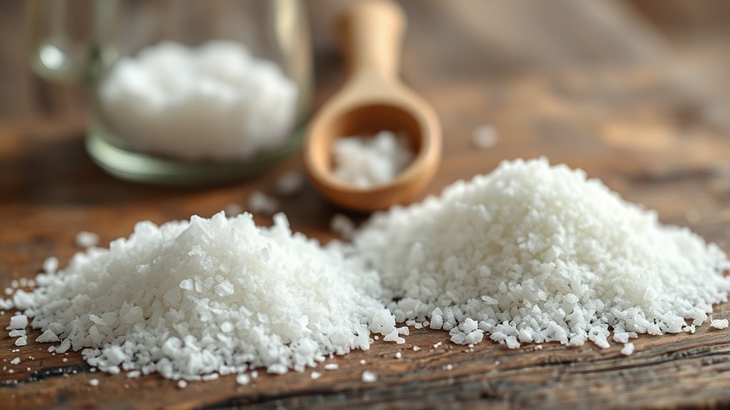 salt types texture differences