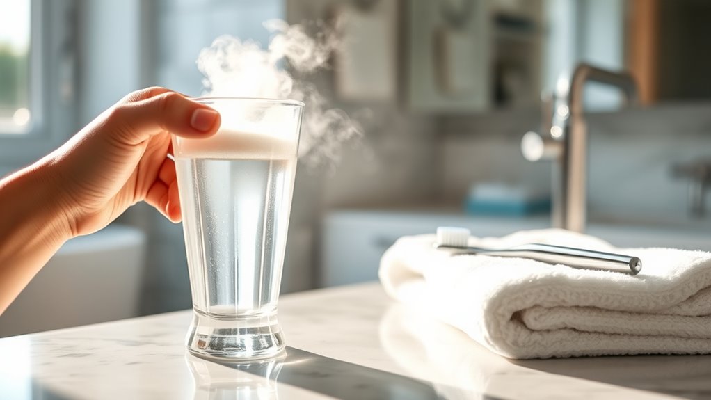 salt water for minor relief
