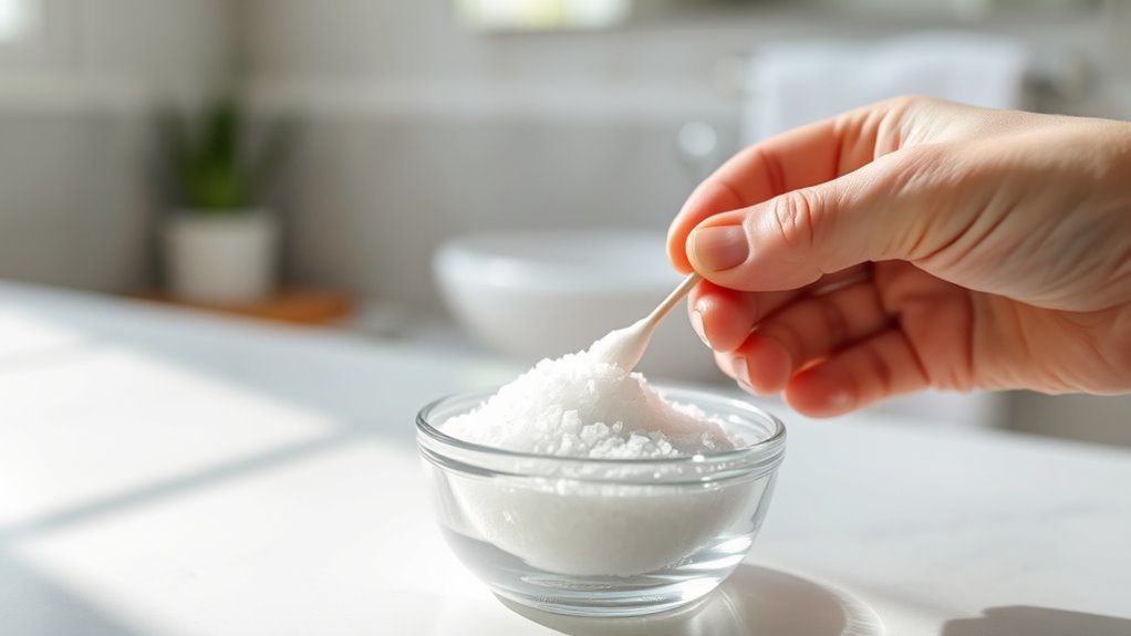 salt water mouth rinse