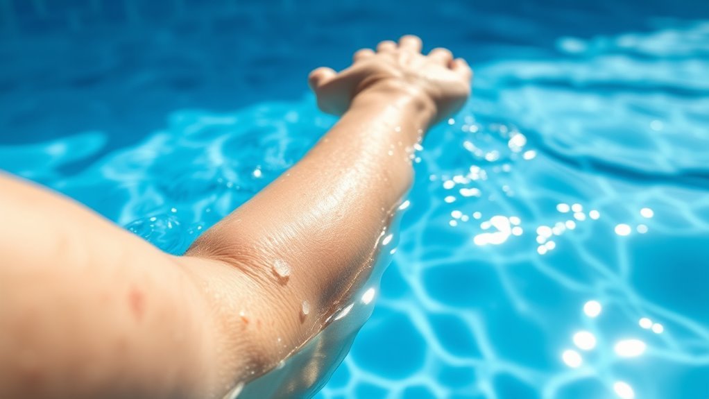 salt water skin irritation