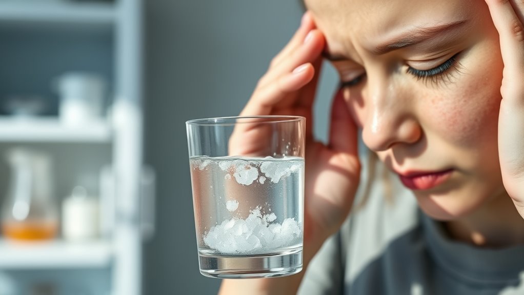salt water worsens dehydration