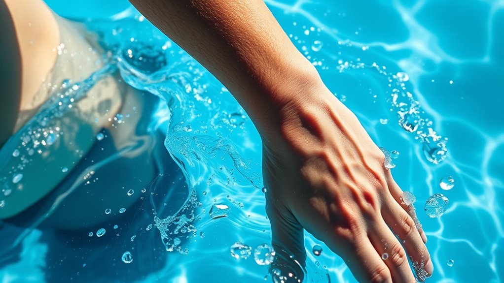 saltwater pool skin care