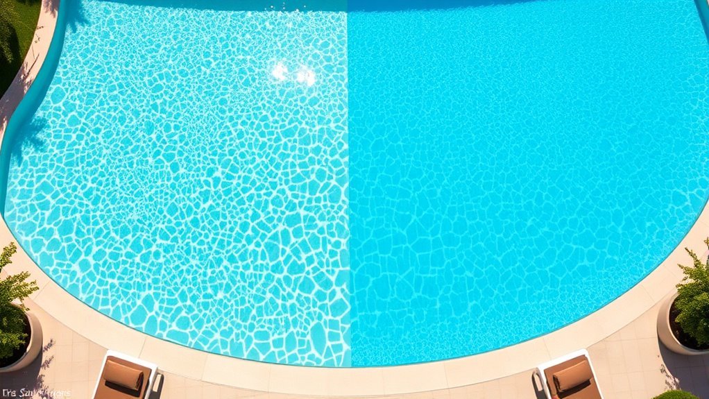 saltwater pools offer softer clearer water