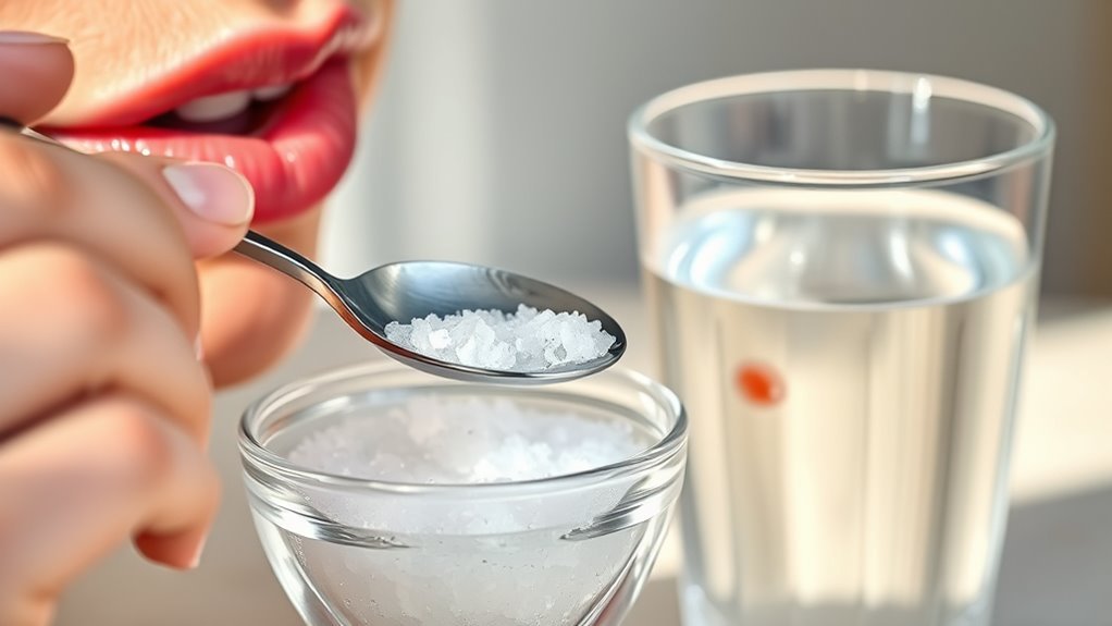 saltwater reduces inflammation healing