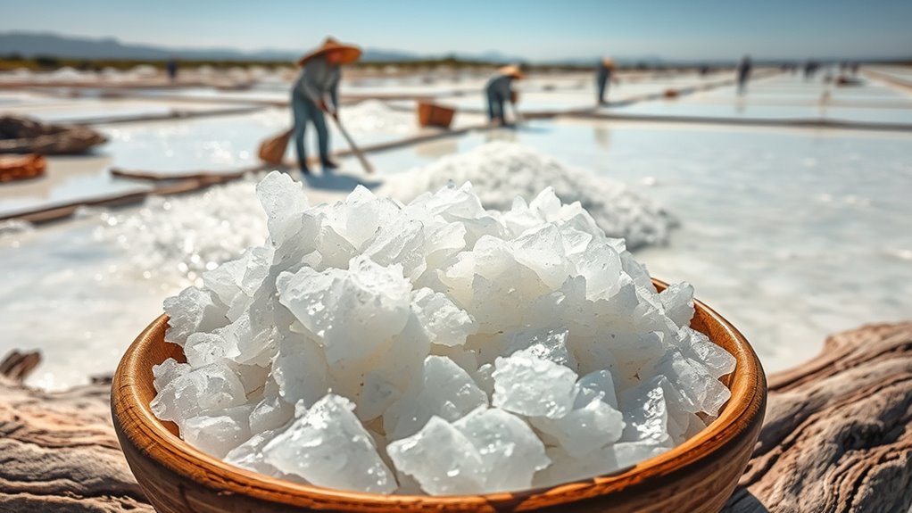 sea salt harvesting process