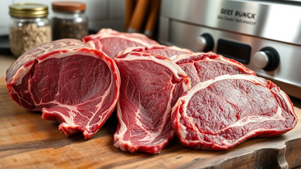 select lean quality meat