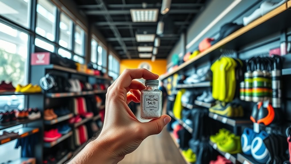 sporting goods stores stock smelling salts