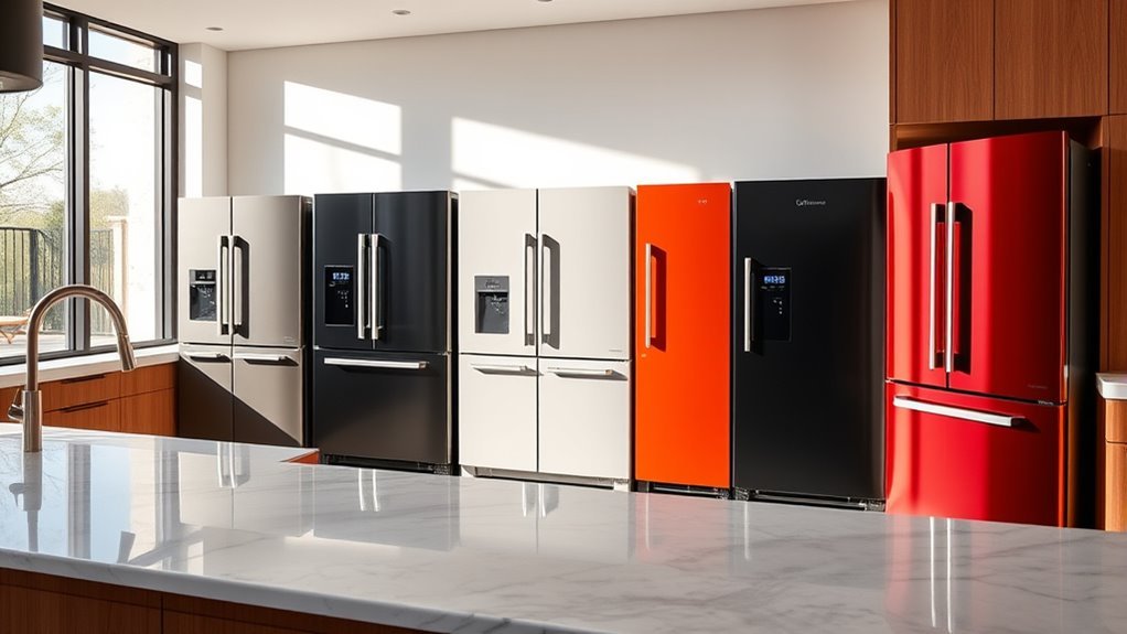 top 15 stylish fridges