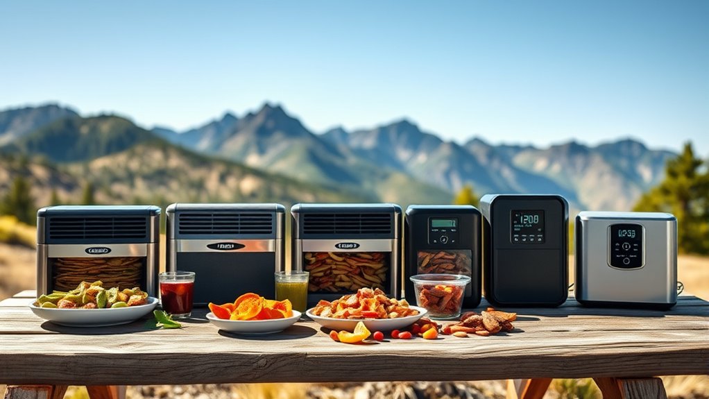top backpacking food dehydrators